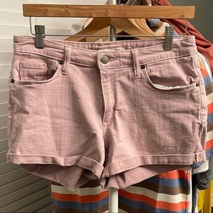 Pink Target stretch shorts